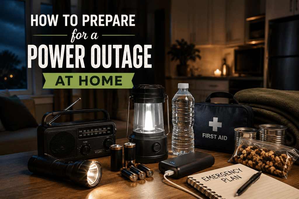 How to Prepare for a Power Outage at&nbsp;Home